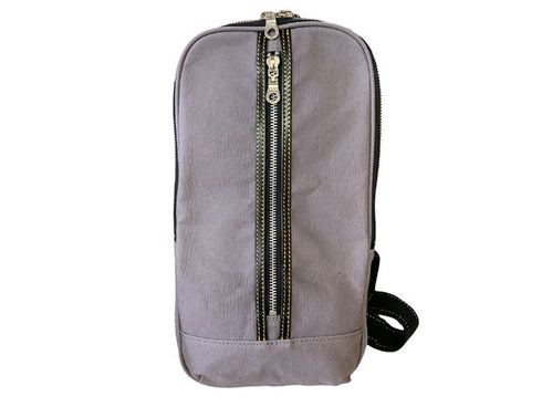 【豊岡鞄 直帆布 NEH-003 ラベンダー】味わい深い帆布ワンショルダーバッグ